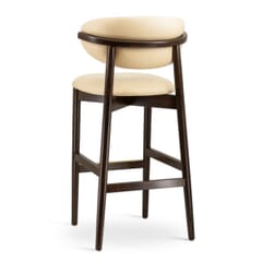 Ruby Modern Walnut Finish Wood Restaurant Bar Stool