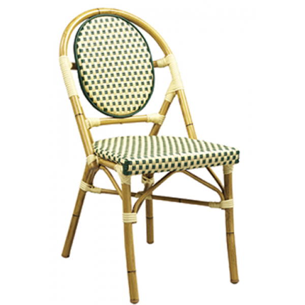 aluminum bamboo chair