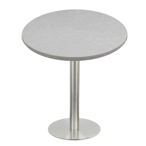 Quartz Restaurant Table Top in Nebula Grey