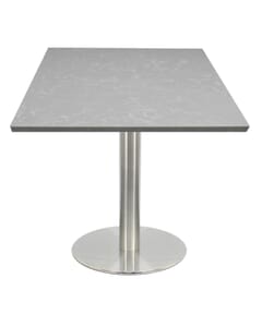 Quartz Restaurant Table Top in Nebula Grey 