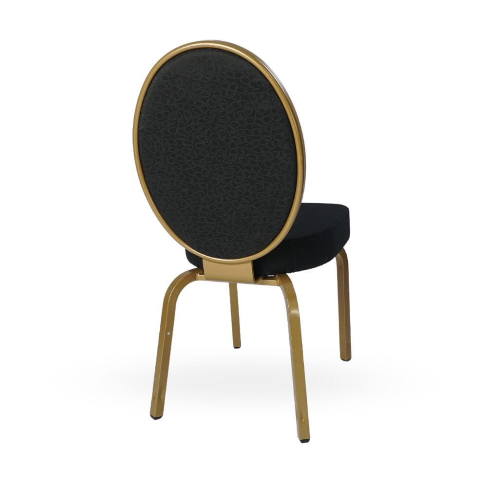 Ophelia Oval Flex Back Stacking Aluminum Banquet Chair