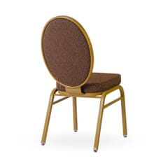 Orion Oval Flex Back Stacking Aluminum Banquet Chair