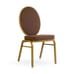 Orion Oval Flex Back Stacking Aluminum Banquet Chair