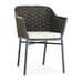 Riviera Outdoor Woven Chair in Brown