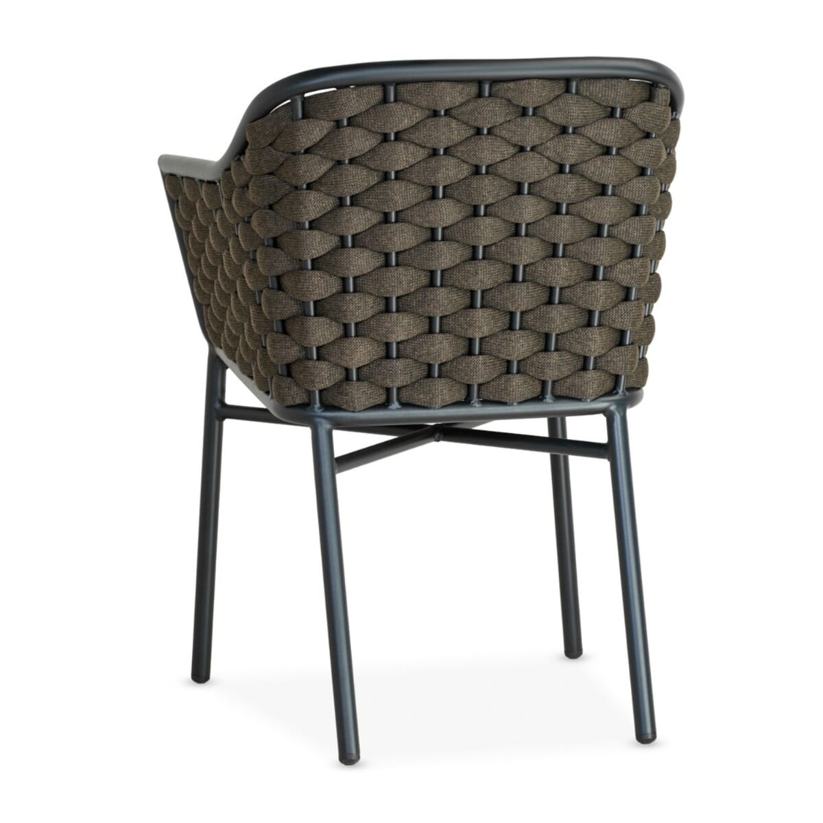 Riviera Outdoor Woven Chair in Brown