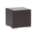 Siena Espresso Wicker Outdoor Lounge Square Table