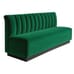 Soho Custom Channel Restaurant Booth with Lounge Extended Seat