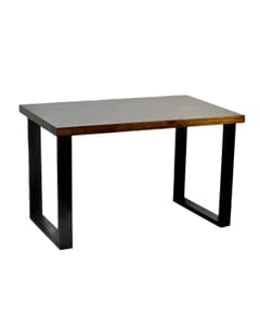 Contemporary Black Powder Coated Table Base (Set of 2)