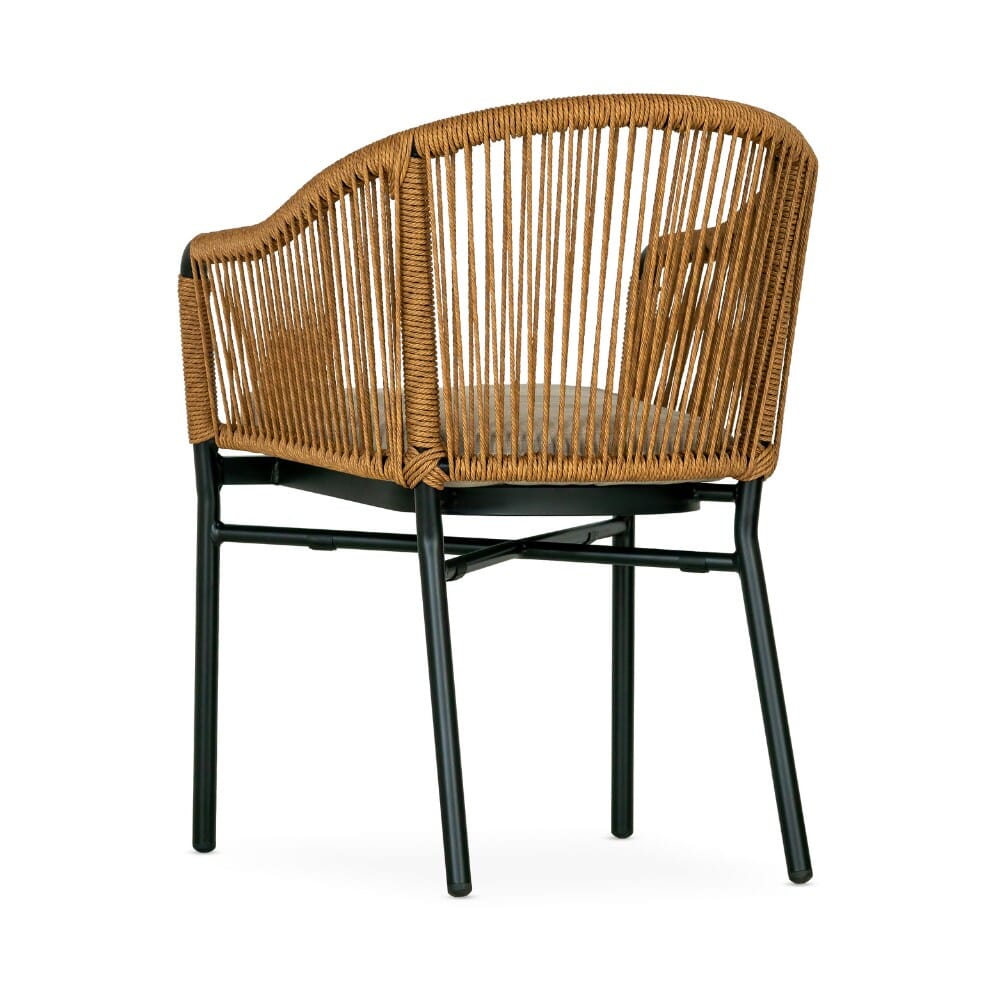 Brezza Tan Stackable Outdoor Commercial Armchair