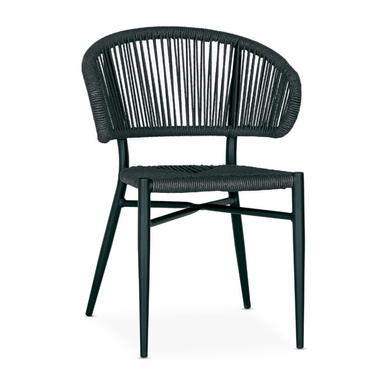 Palmera Stackable Outdoor/Indoor Commercial Rope Chair with