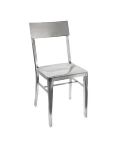 Indoor/Outdoor Clear Coat Restaurant Chair 