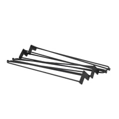 Solid Welded Steel Table Base With Black Powder Coat (Set of 4) - NEW
