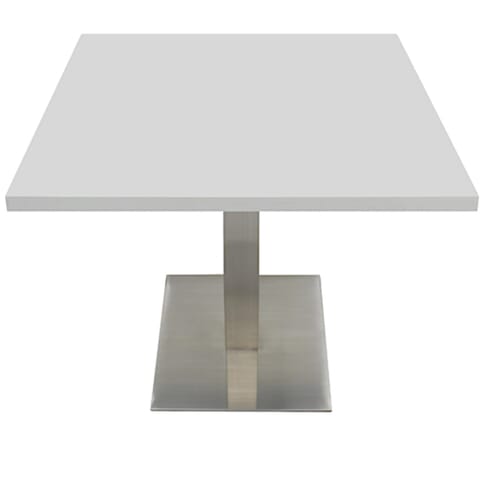 Quartz Restaurant Table Top in Winter White