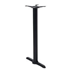 Black Powder Coated Metal Single Slat Table Base